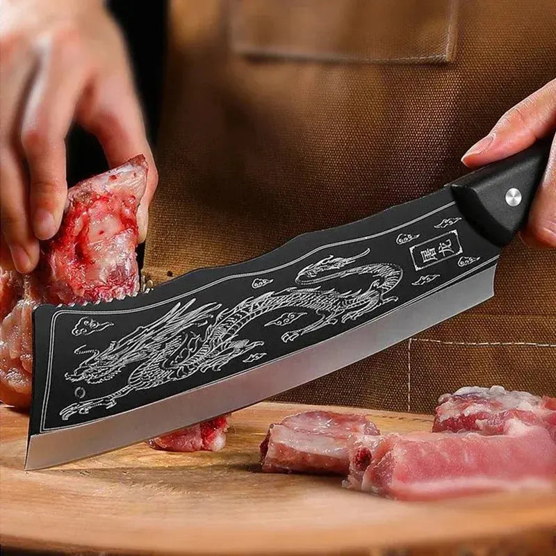 Handgefertigtes Drachenmesser